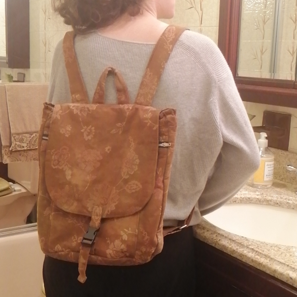 Handmade vintage backpack - Picture 8 of 8